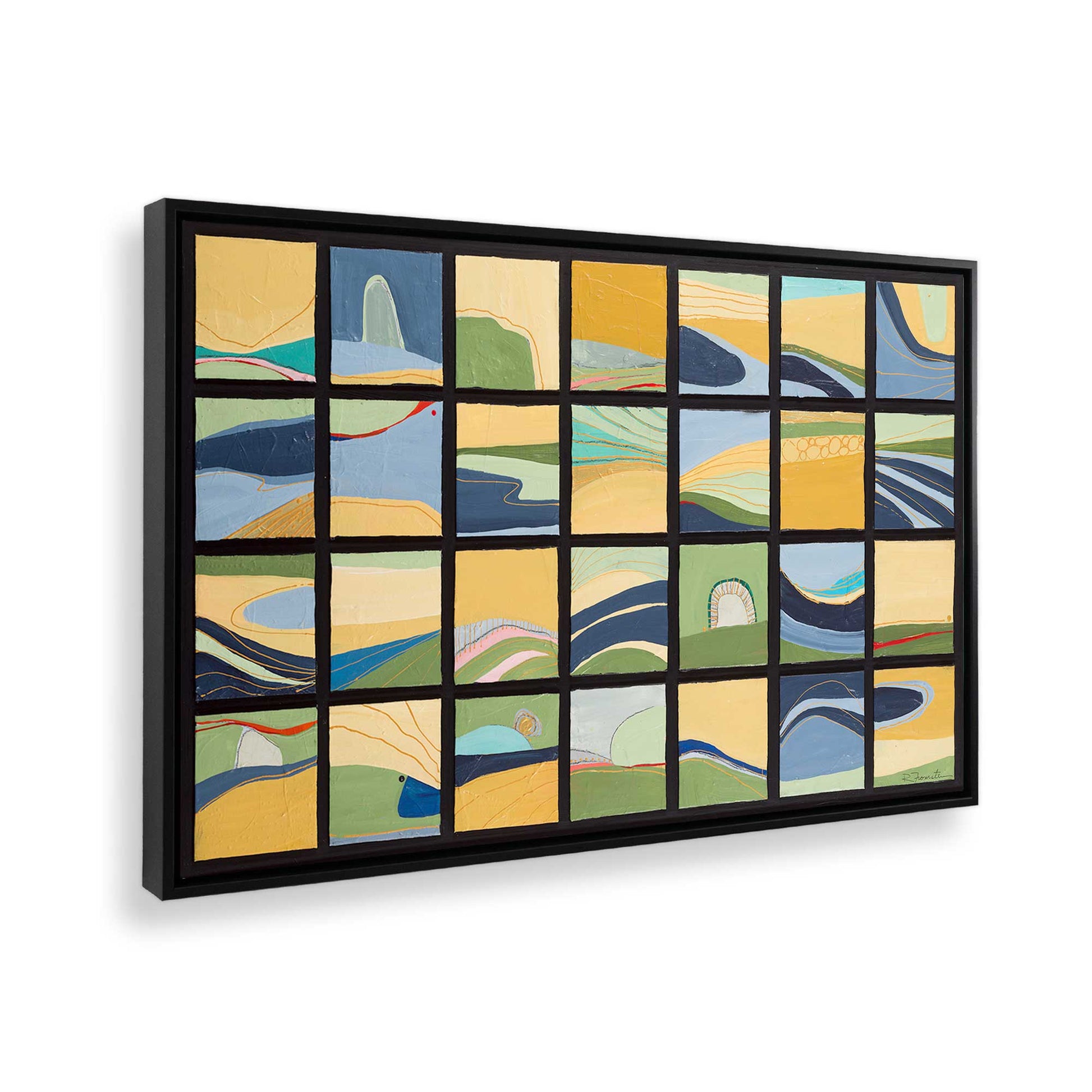 [Color:Satin Black], Picture of the corner of the art