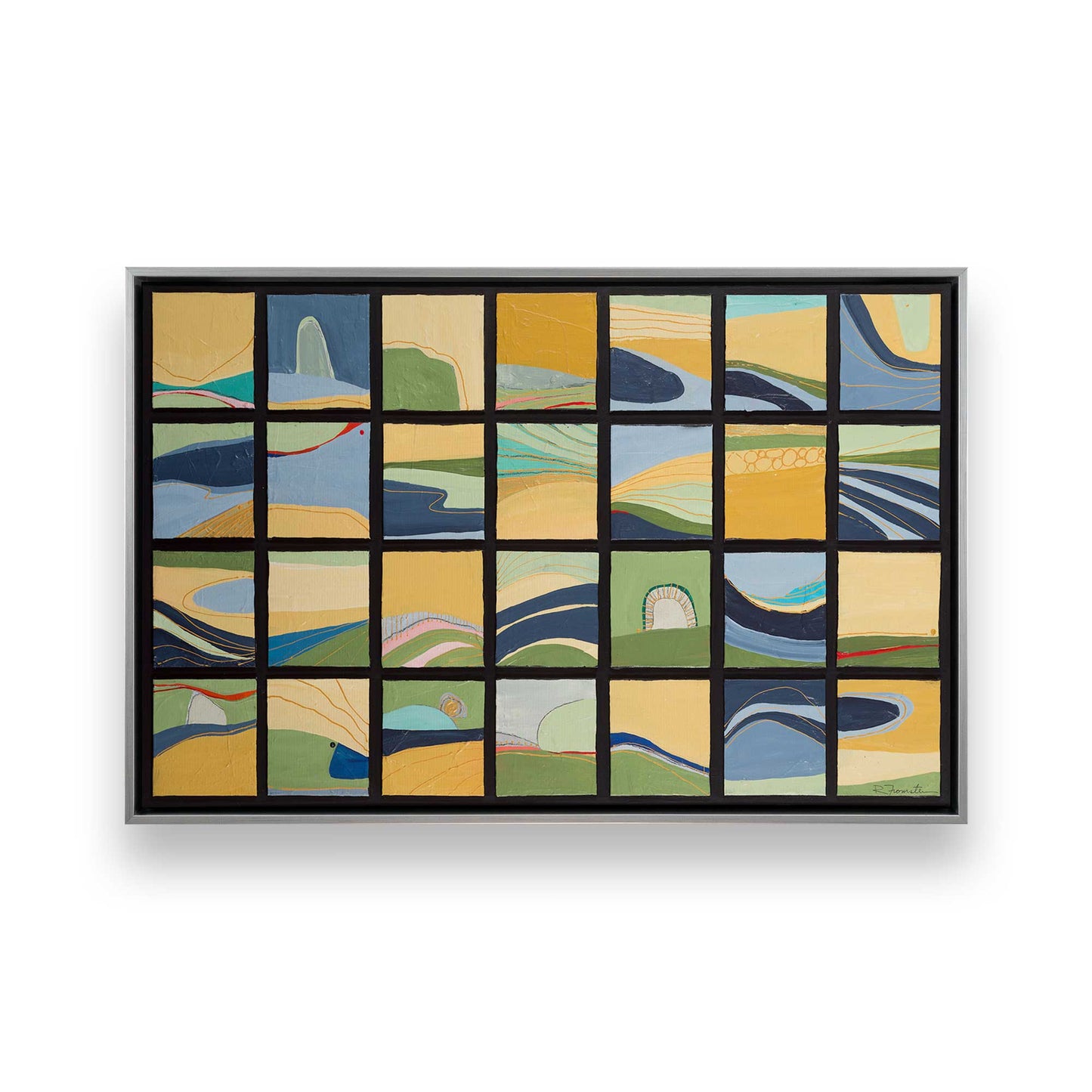 [Color:Polished Chrome], Picture of art in a Polished Chrome frame