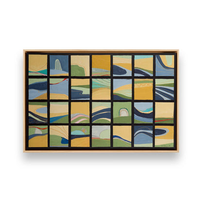 [Color:American Maple], Picture of art in a American Maple frame