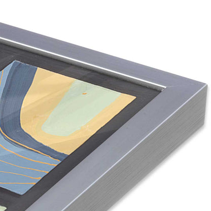 [Color:Polished Chrome], Picture of art in a Polished Chrome frame at an angle