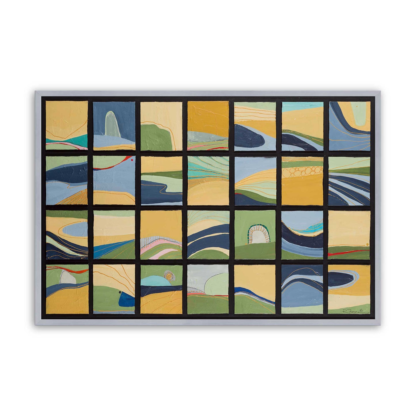 [Color:Polished Chrome], Picture of art in a Polished Chrome frame