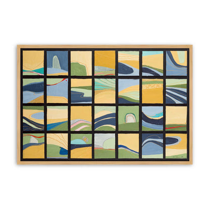 [Color:American Maple], Picture of art in a American Maple frame