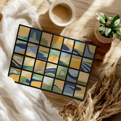 [Color:Rolled Print], Picture of close up of art
