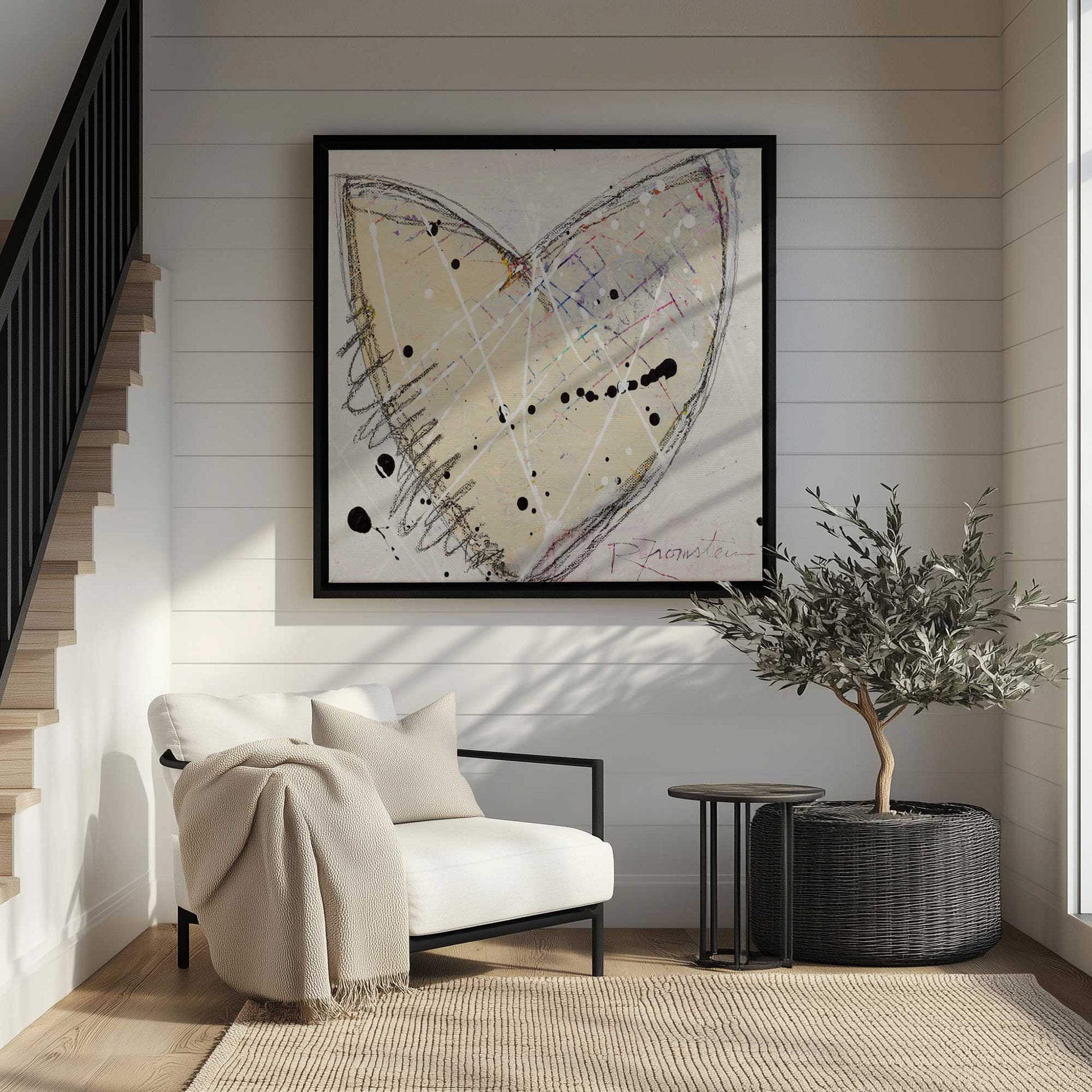 Picture of art in a room