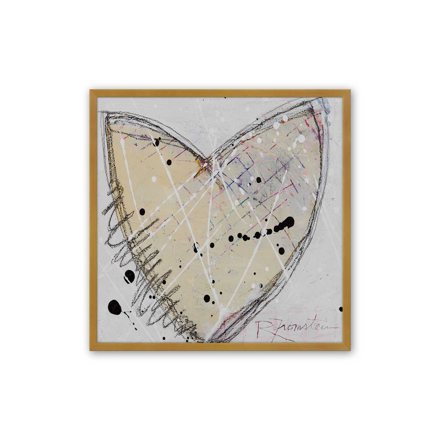 [Color:Polished Gold], Picture of art in a Polished Gold frame
