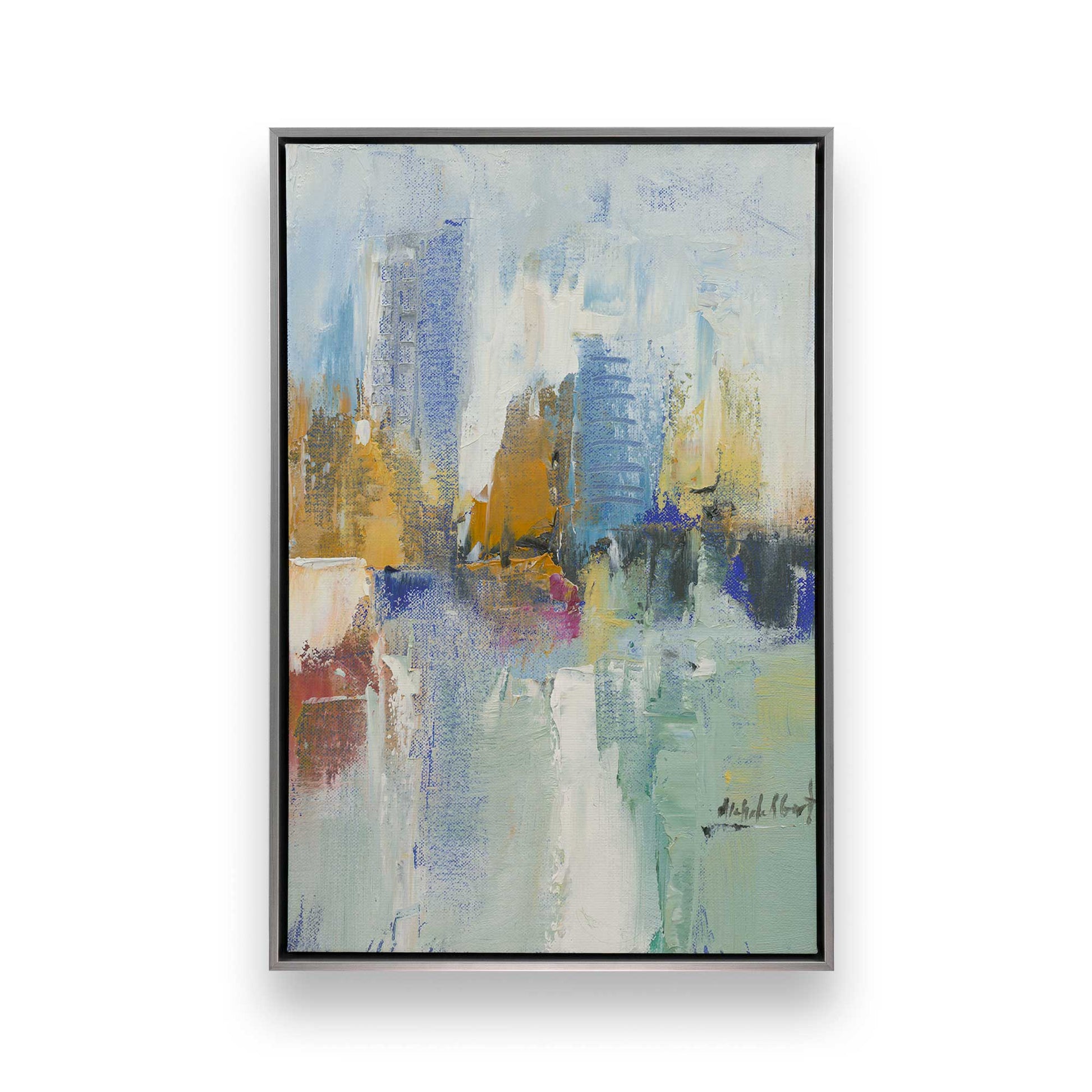 [Color:Polished Chrome], Picture of art in a Polished Chrome frame