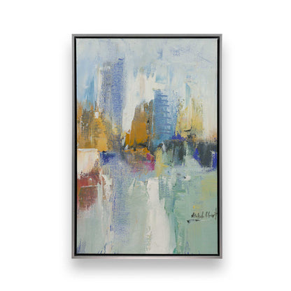 [Color:Polished Chrome], Picture of art in a Polished Chrome frame