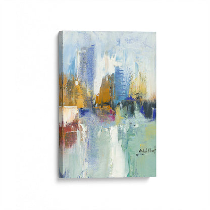 [Color:Stretched Canvas], Picture of art at an angle