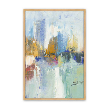 [Color:American Maple], Picture of art in a American Maple frame