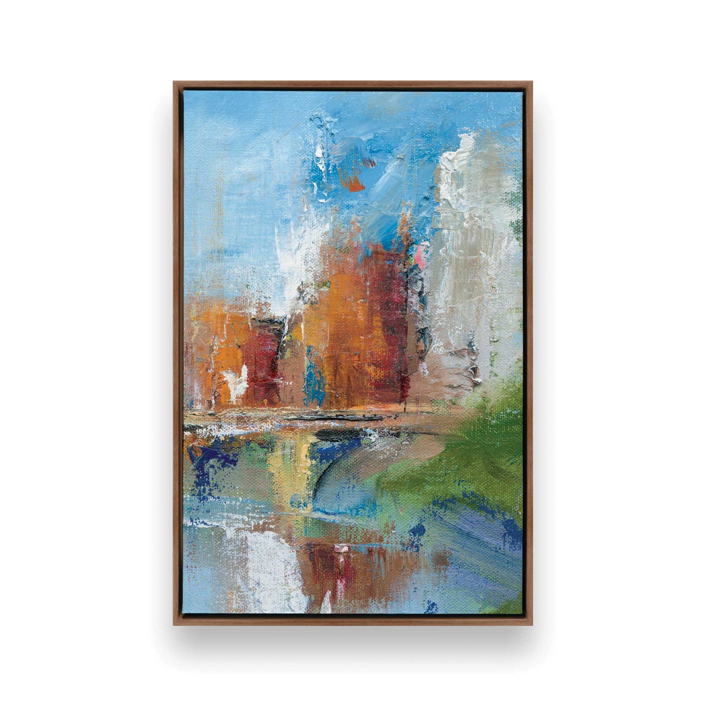 [Color:Walnut], Picture of art in a Walnut frame