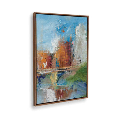 [Color:Walnut], Picture of the corner of the art