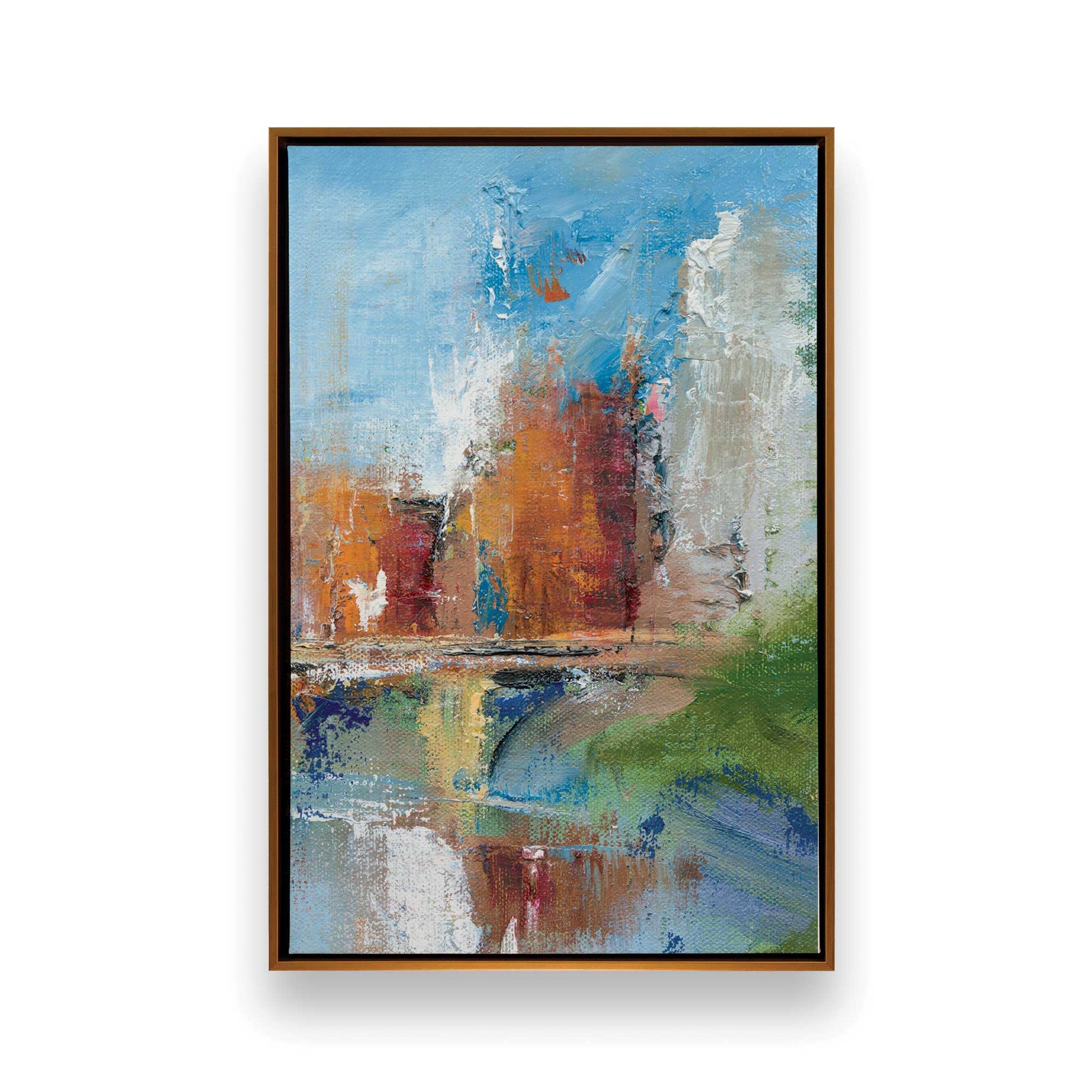 [Color:Polished Gold], Picture of art in a Polished Gold frame
