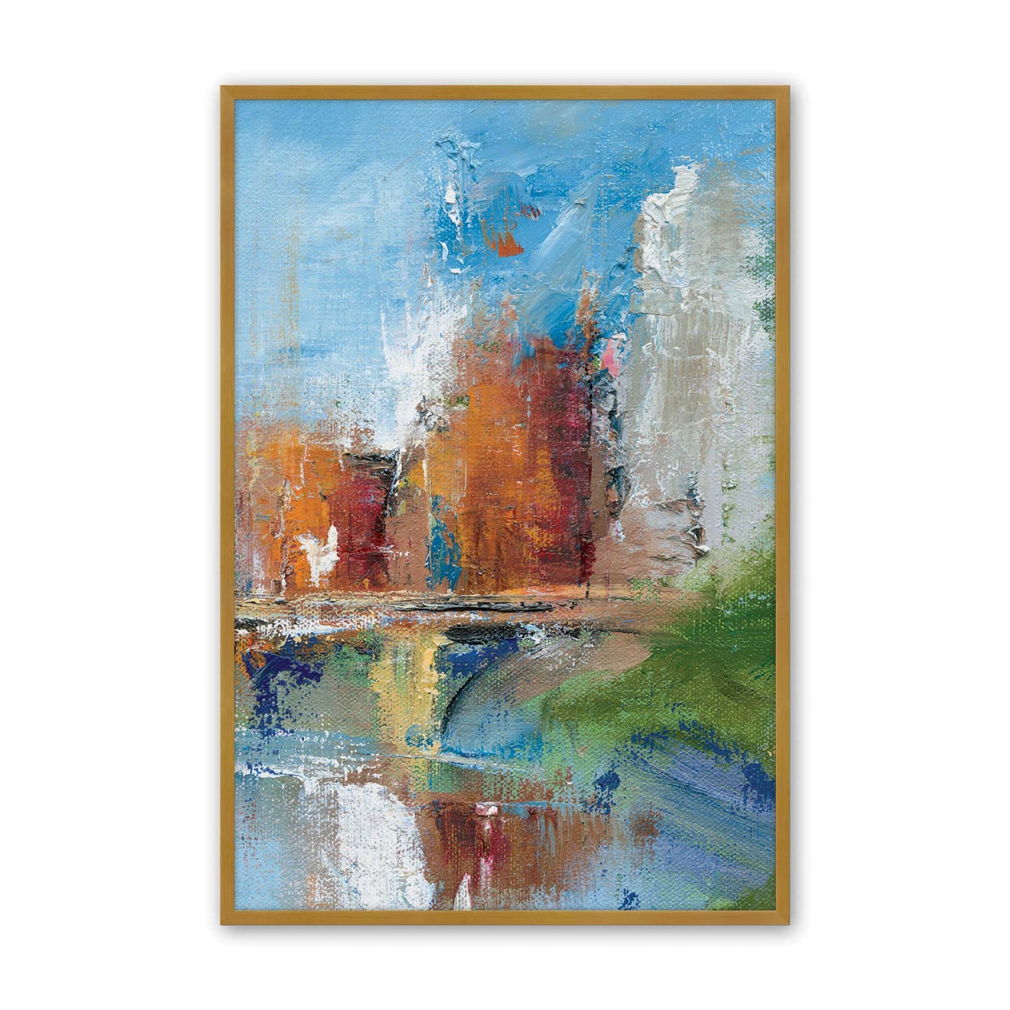 [Color:Polished Gold], Picture of art in a Polished Gold frame