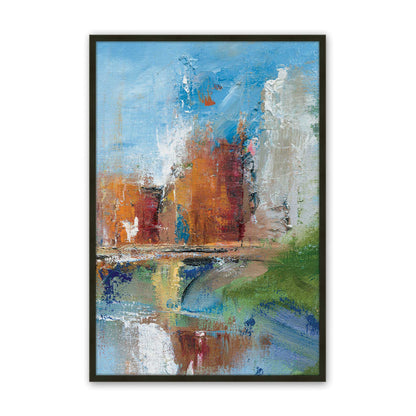 [Color:Satin Black], Picture of art in a Satin Black frame