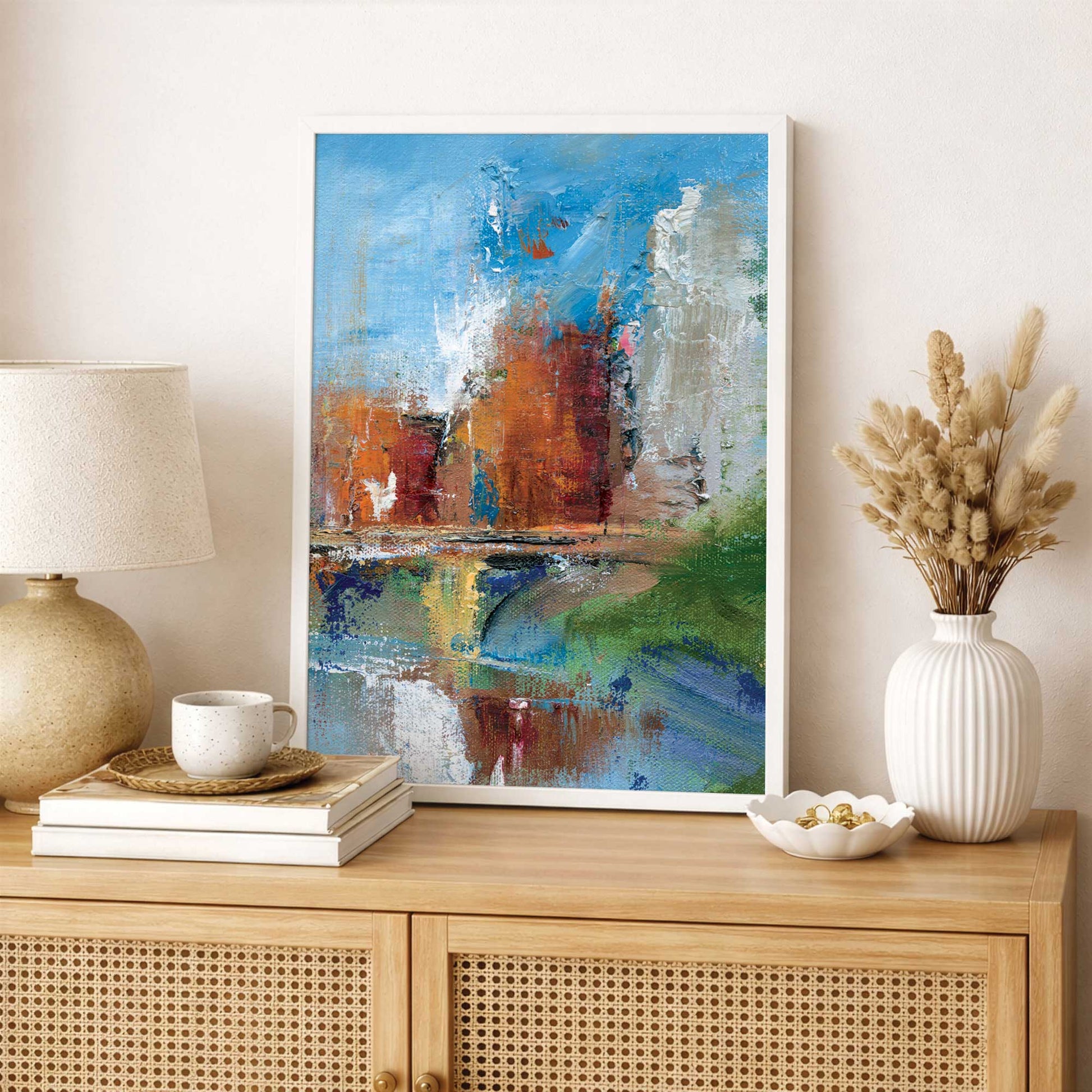 Picture of art in a room