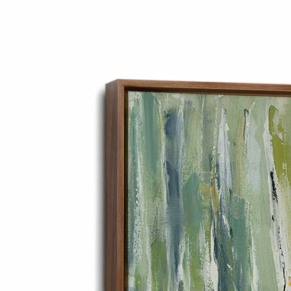 [Color:Walnut], Picture of art in a Walnut frame at an angle