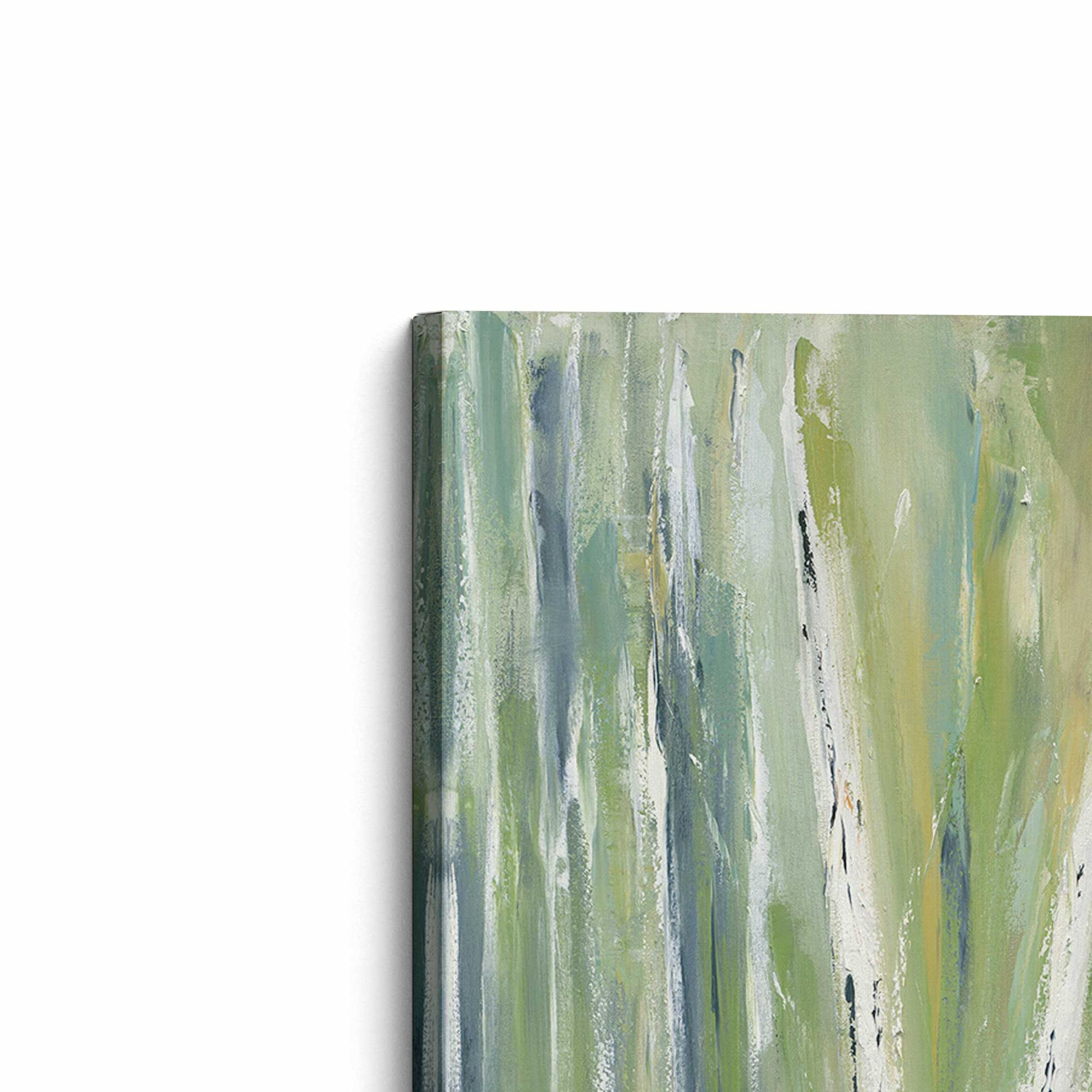 [Color:Stretched Canvas], Picture of the corner of the art
