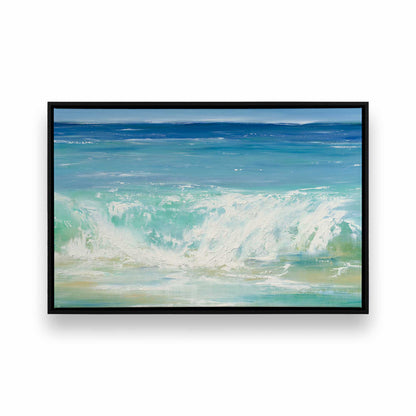 [Color:Satin Black], Picture of art in a Satin Black frame