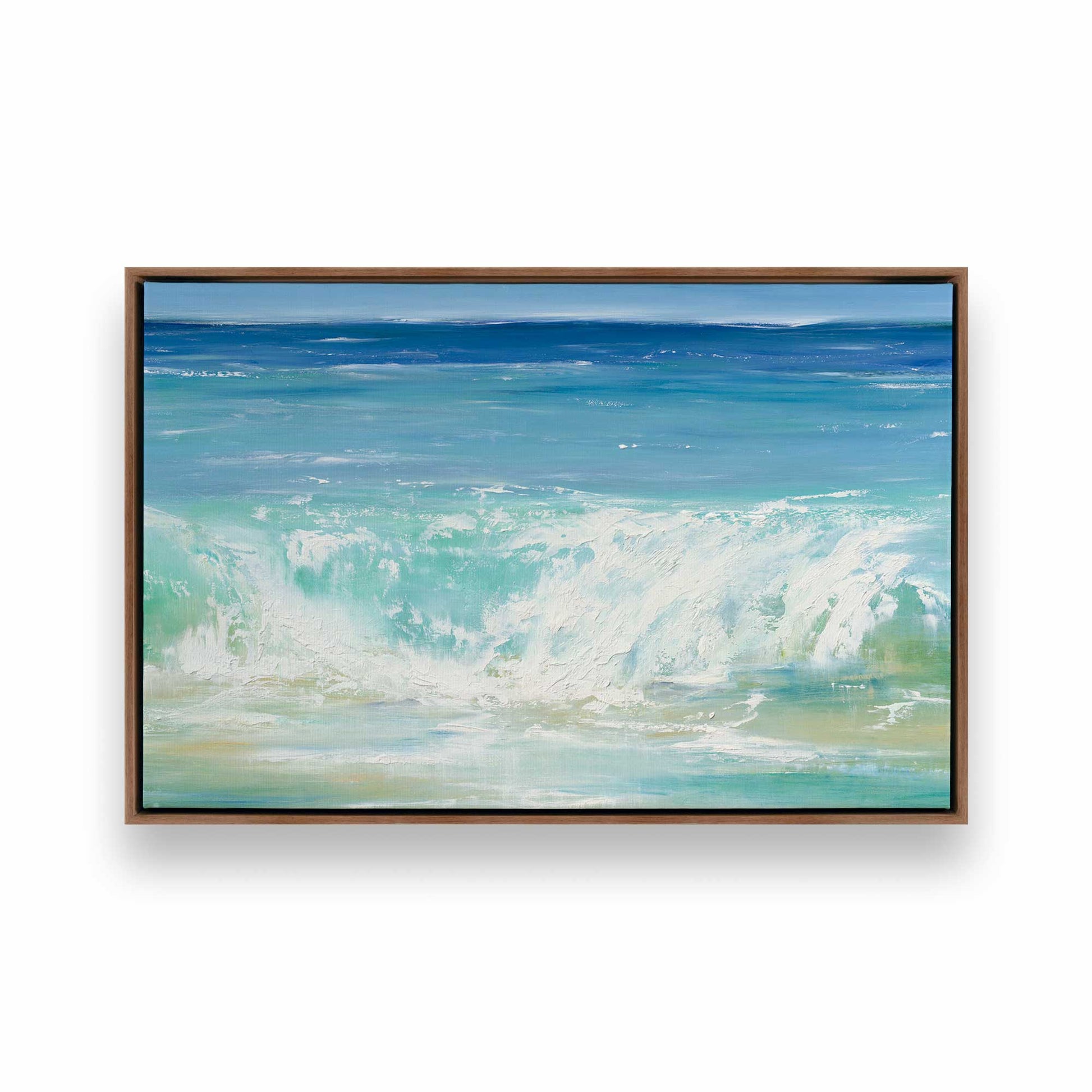 [Color:Walnut], Picture of art in a Walnut frame