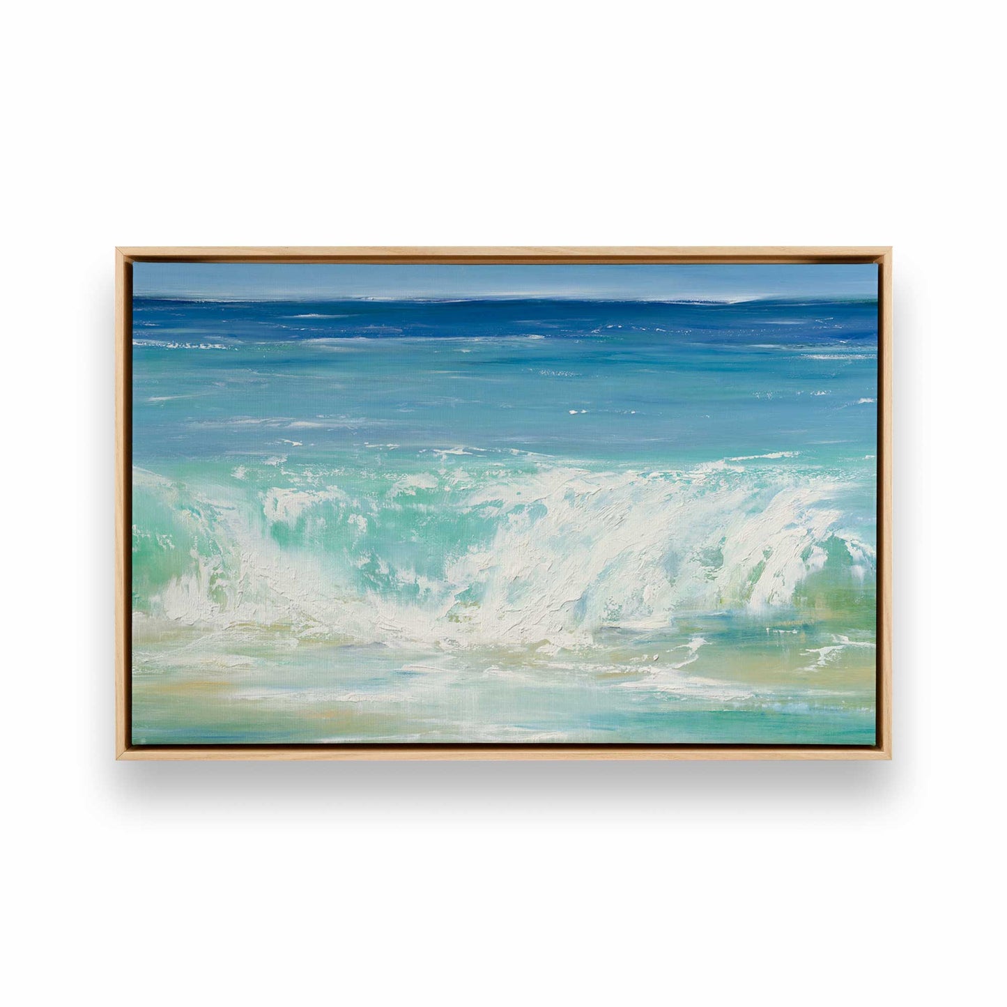 [Color:American Maple], Picture of art in a American Maple frame