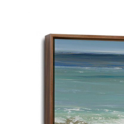[Color:Walnut], Picture of art in a Walnut frame at an angle