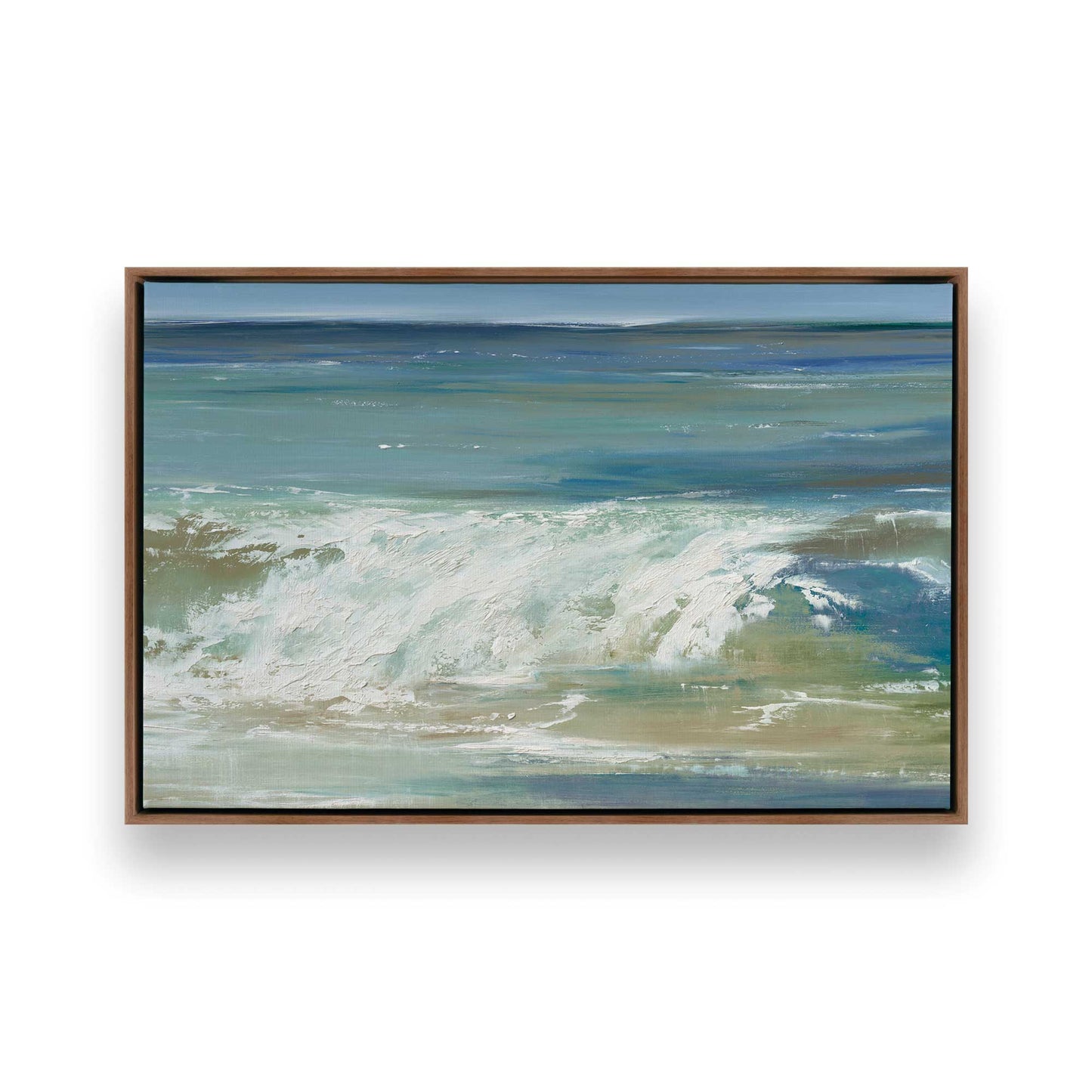 [Color:Walnut], Picture of art in a Walnut frame