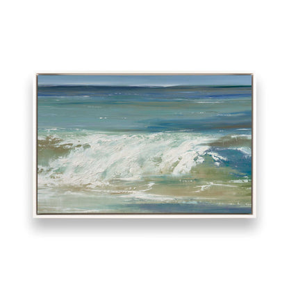 [Color:Opaque White], Picture of art in a White frame