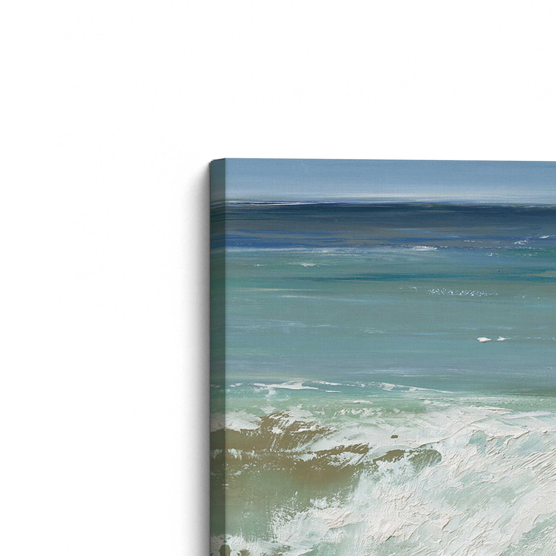 [Color:Stretched Canvas], Picture of the corner of the art