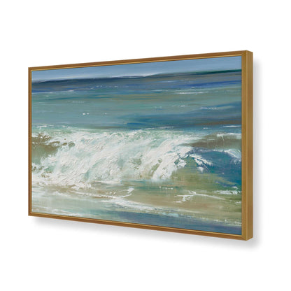 [Color:Polished Gold], Picture of art in a Polished Gold frame of the corner