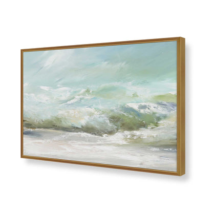 [Color:Polished Gold], Picture of art in a Polished Gold frame of the corner