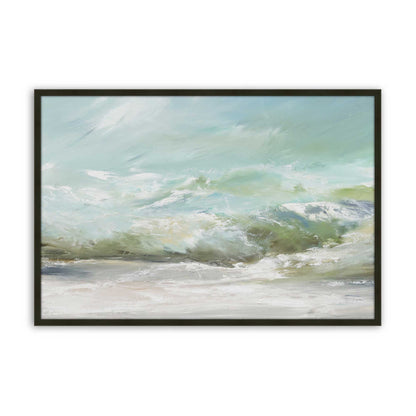 [Color:Satin Black], Picture of art in a Satin Black frame