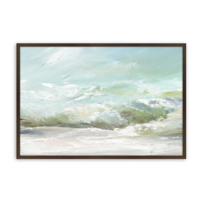 [Color:Brown], Picture of art in a Brown frame