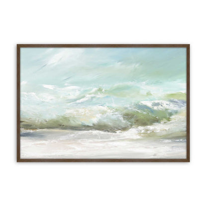 [Color:Walnut], Picture of art in a Walnut frame