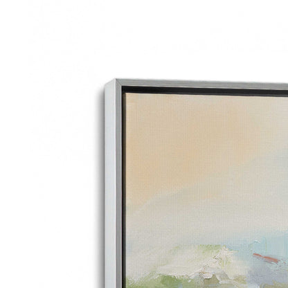 [Color:Polished Chrome], Picture of art in a Polished Chrome frame at an angle