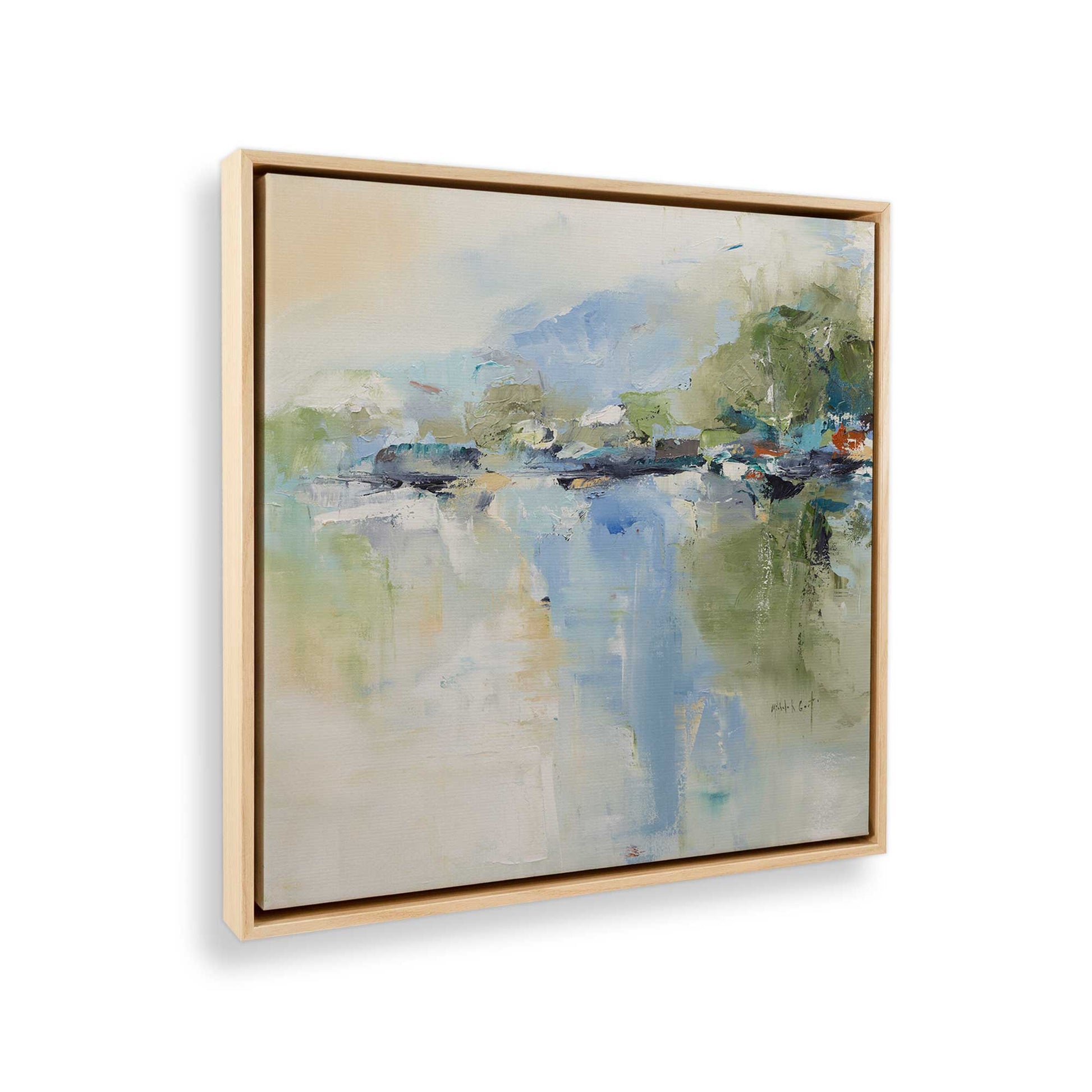 [Color:American Maple], Picture of the corner of the art