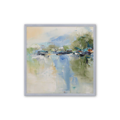 [Color:Polished Chrome], Picture of art in a Polished Chrome frame