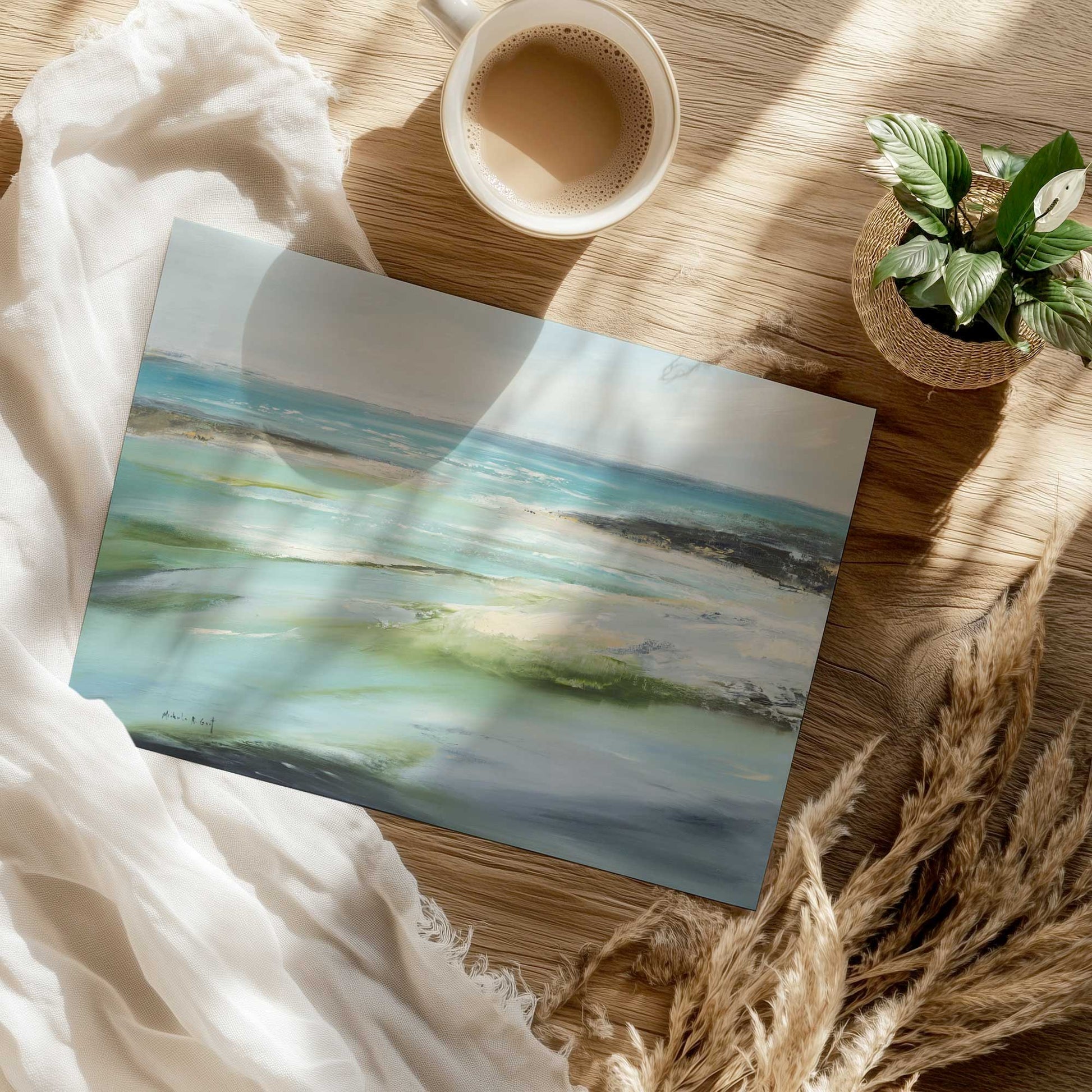 [Color:Rolled Print], Picture of close up of art