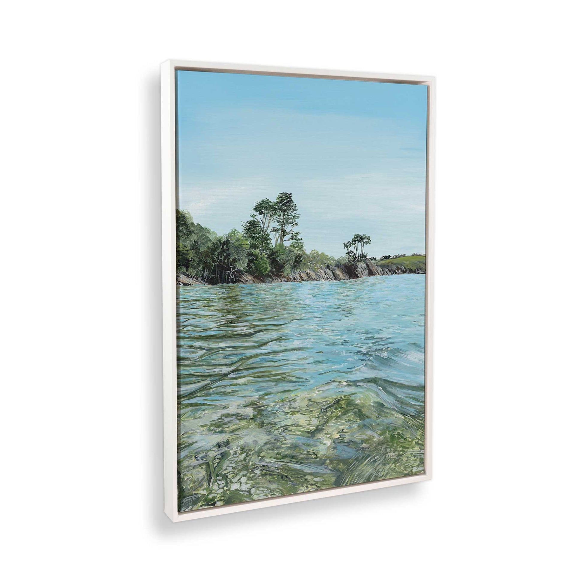 [Color:Opaque White], Picture of the corner of the art