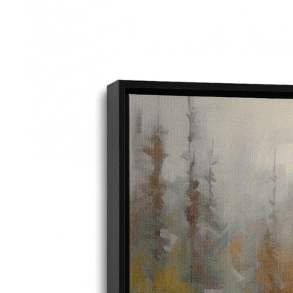 [Color:Satin Black], Picture of art in a Satin Black frame at an angle