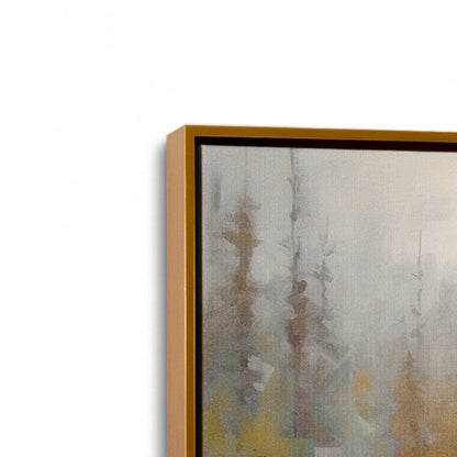 [Color:Polished Gold], Picture of art in a Polished Gold frame at an angle