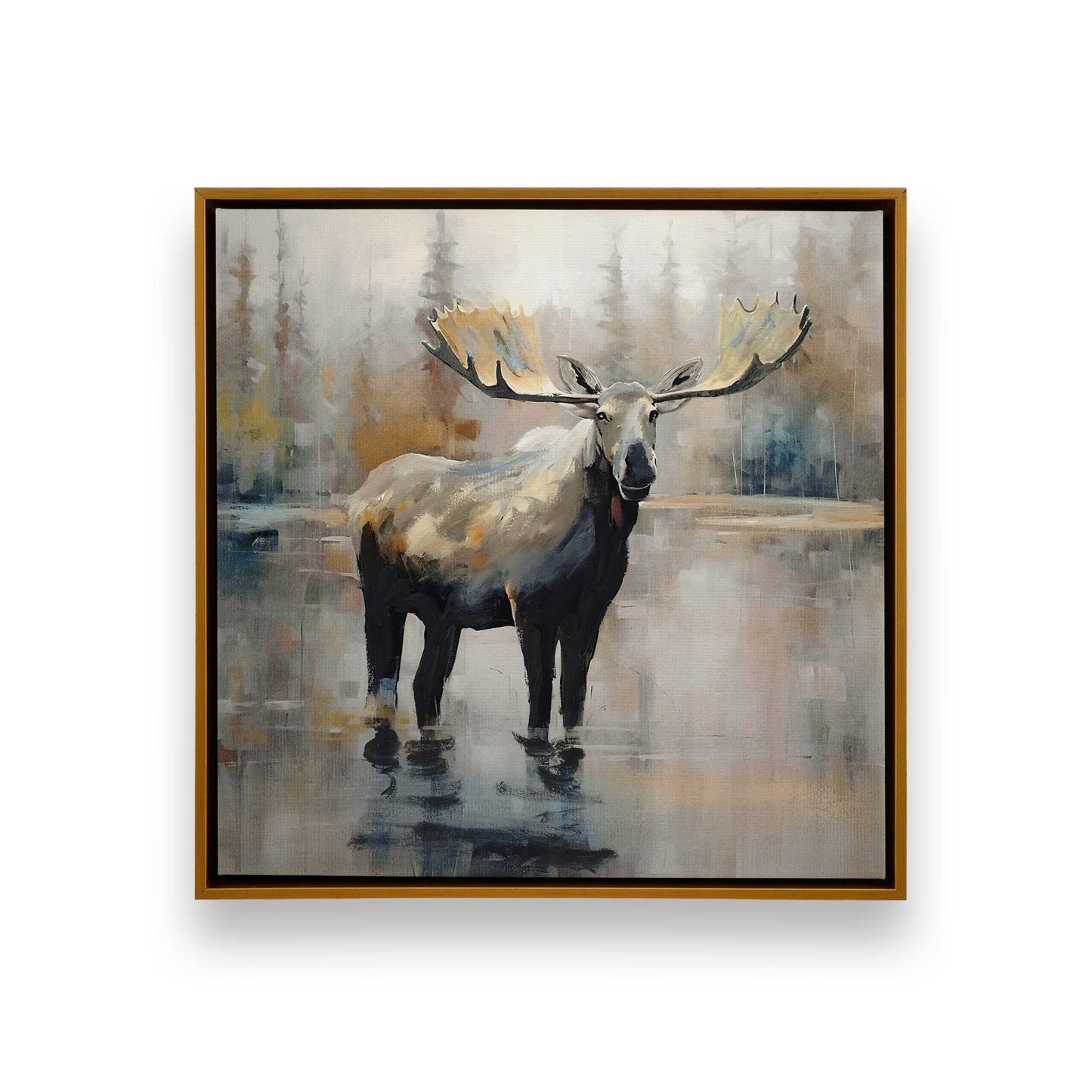 [Color:Polished Gold], Picture of art in a Polished Gold frame