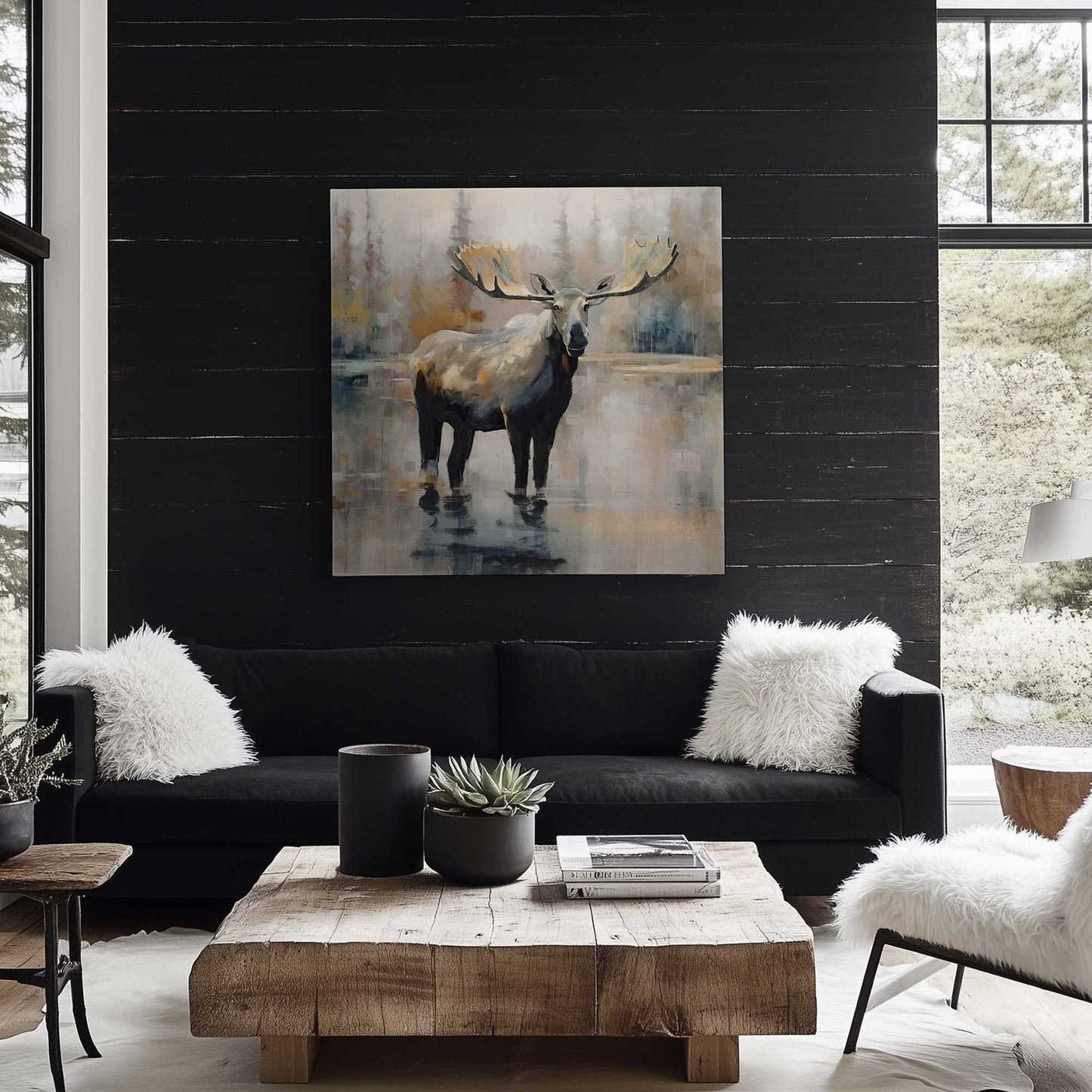 Picture of art in a room