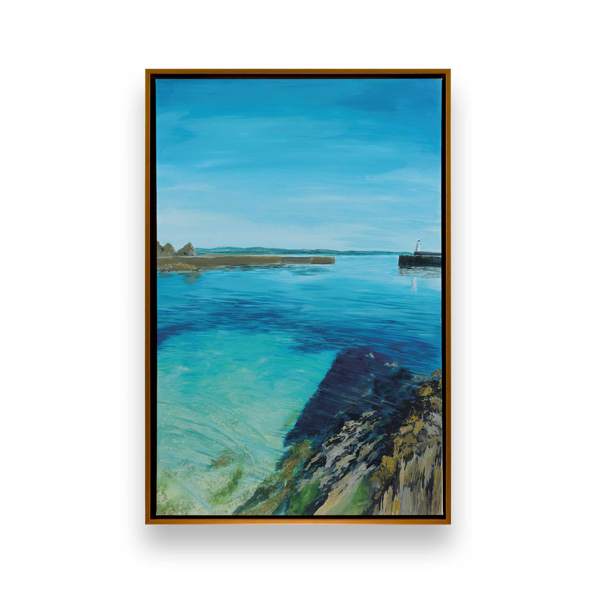 [Color:Polished Gold], Picture of art in a Polished Gold frame