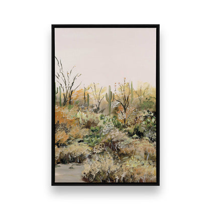 [Color:Satin Black], Picture of art in a Satin Black frame