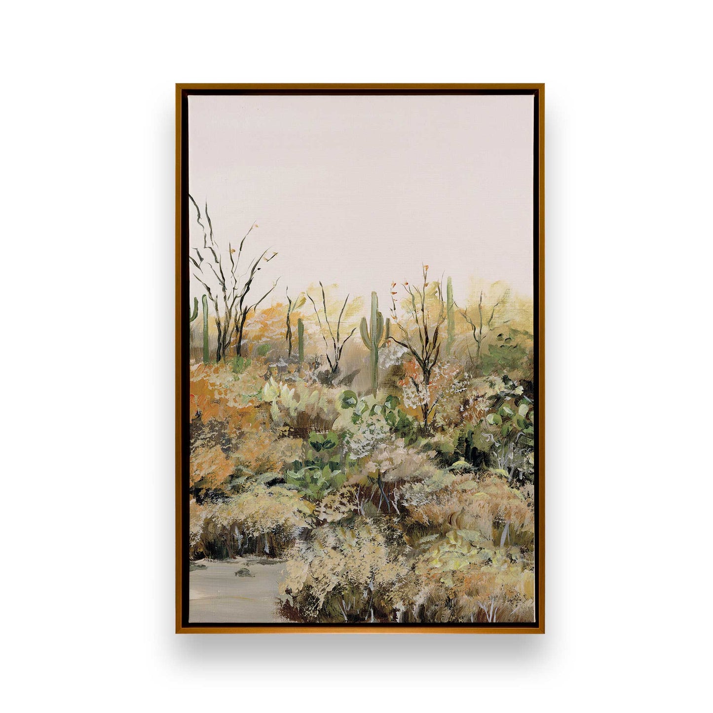 [Color:Polished Gold], Picture of art in a Polished Gold frame