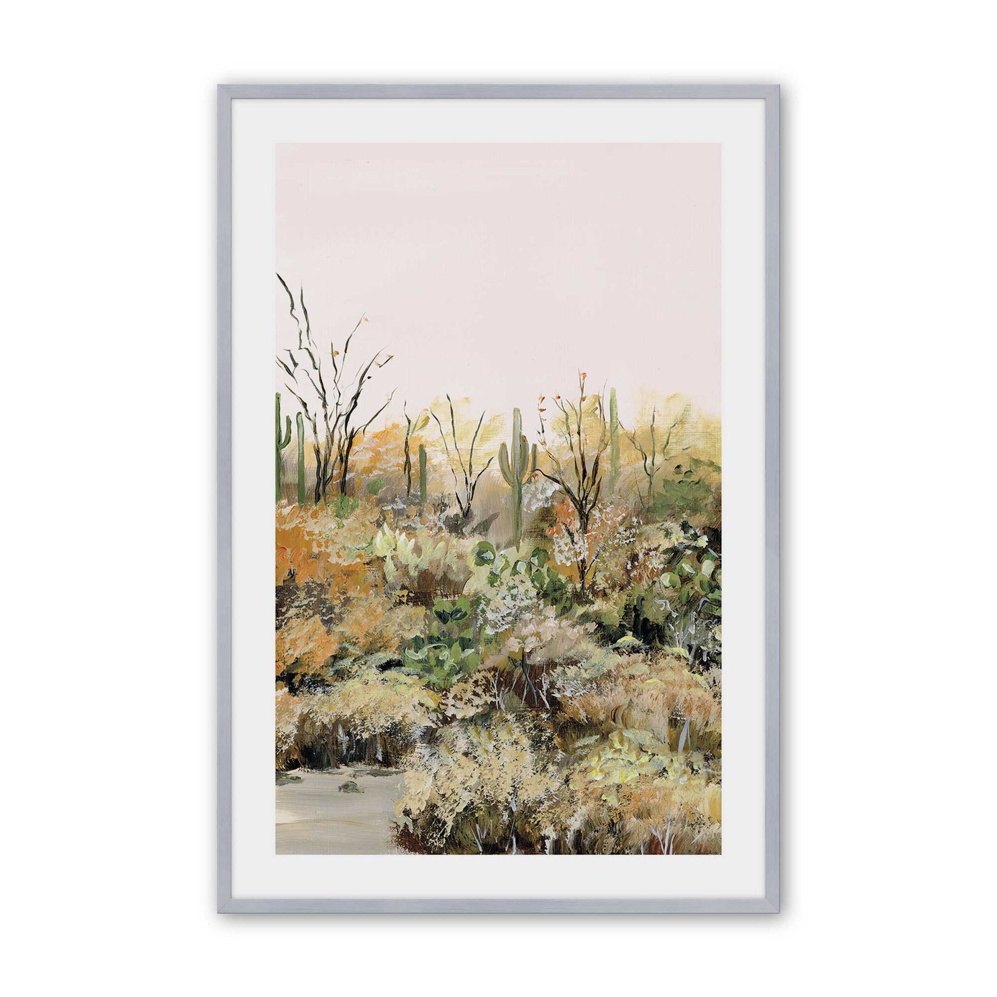 [Color:Polished Chrome], Picture of art in a Polished Chrome frame