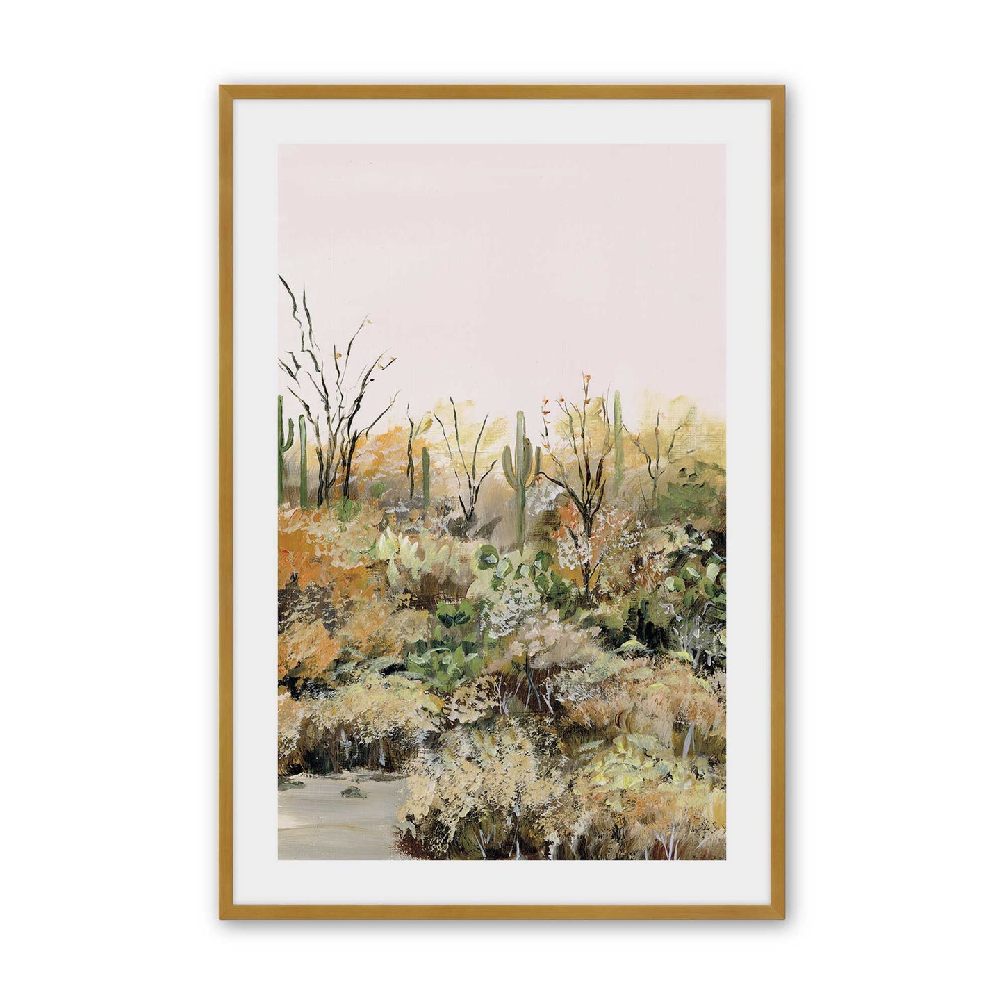 [Color:Polished Gold], Picture of art in a Polished Gold frame