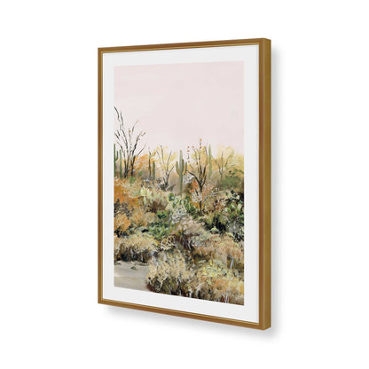 [Color:Polished Gold], Picture of art in a Polished Gold frame of the corner