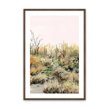 [Color:Walnut], Picture of art in a Walnut frame