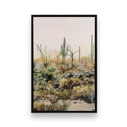 [Color:Satin Black], Picture of art in a Satin Black frame